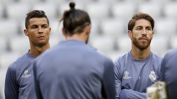 Cristiano, molesto con Ramos por decirle que fue ventajista