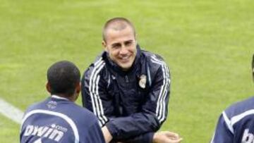 <strong>AUSENCIA.</strong> Cannavaro tendrá descanso en el partido que enfrentará al Real Madrid con el Murcia.