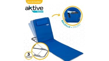 Ni Ikea ni Decathlon: Amazon tiene la tumbona de playa con la que va a revolucionar el verano