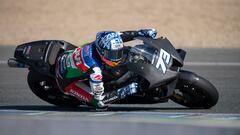 &Aacute;lexM&aacute;rquez con la Honda 2022 en Jerez.