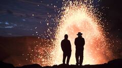 Deslizarse sobre laderas de fuego, una prueba épica