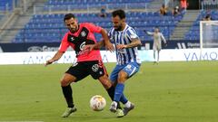 Nono y Javi Jim&eacute;nez, en un lance del partido.