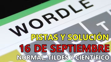 wordle 16 septiembre