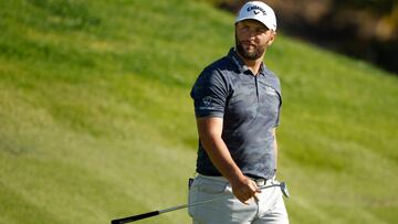 El tenista espa&ntilde;ol Jon Rahm, durante el pro-am previo al The Genesis Invitational en el Riviera Country Club de Pacific Palisades, California.