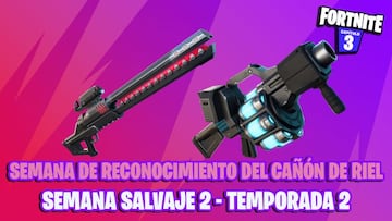 Semana de Reconocimiendo del Ca&ntilde;&oacute;n de Riel en Fortnite: gu&iacute;a de misiones