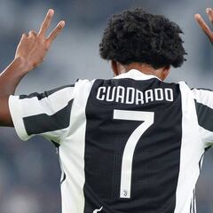 Cuadrado marca en la goleada de Juventus al SPAL