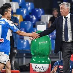 'Chucky' Lozano está agradecido con Carlo Ancelotti