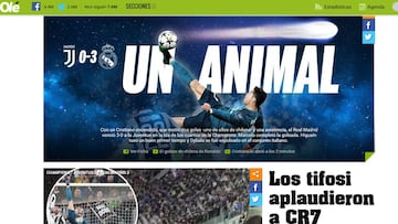 El mundo a los pies de Cristiano: "animal", "marciano", "colosal"...