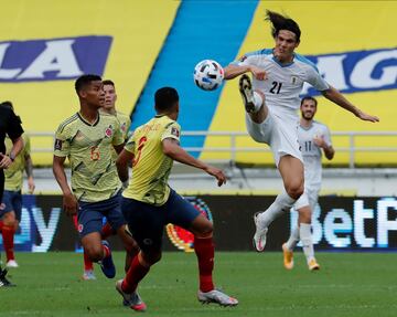 Colombia cayó goleado ante Uruguay en Barranquilla y tendrá que buscar puntos en su visita a Ecuador en Quito