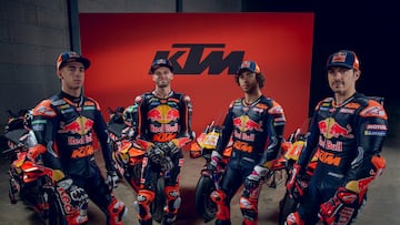 Acosta, Binder, Basianini y Viñales. Los 4 pilotos de KTM para la temporada 2026 que intentarán romper el dominio de Ducati durante el último lustro.