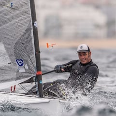 Cardona baja hasta la octava posición en el Europeo de Finn