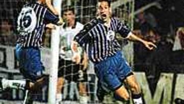 ACCIARI ES EL ELEGIDO. El mediocentro argentino aterriza esta mañana en Madrid para ultimar su contrato con el Murcia.