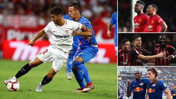 Sevilla, Getafe, Leipzig, Milán y Manchester United.