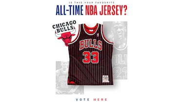 Elige la mejor camiseta de los 75 años de historia de la NBA