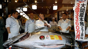 Venden en Tokio un atún por 257.000 euros