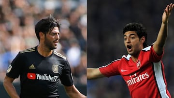 El delantero mexicano se encontraba jugando en la Premier League con el Arsenal, hoy es la estrella de LAFC.