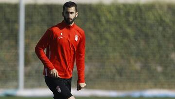 Maxime Gonalons durante un entrenamiento.