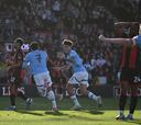 Bournemouth 1-2 Manchester City: goles, resumen y resultado