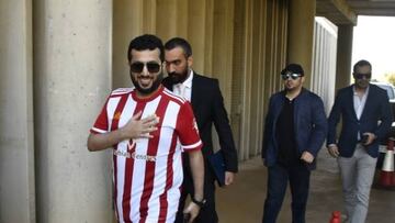 El jeque del Almería pide a un jugador de Arabia Saudí