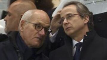 Disidentes. Carles Vilarrubí y Javier Faus han perdido peso en la gestión y desmintieron a Bartomeu.