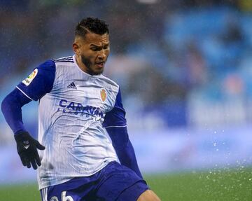 Es la gran revelación de los colombianos en Europa. Con Zaragoza ha marcado 17 veces en la segunda división de España.