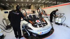 El McLaren F650S del equipo de Teo Mart&iacute;n que pilotan Parente y 