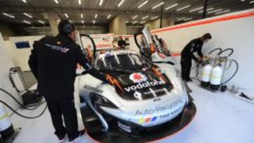 El McLaren F650S del equipo de Teo Mart&iacute;n que pilotan Parente y 