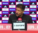 La crítica de Simeone a la Policía