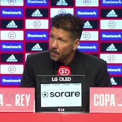 La crítica de Simeone a la Policía