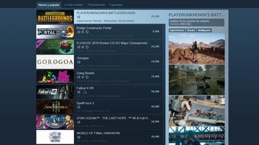 Saturación: Steam lanzó 7.600 juegos en 2017