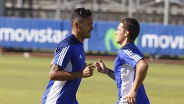 Entrenamiento Real Zaragoza marcelo silva