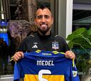 Vidal recibe el regalo más especial antes de enfrentar a River Plate