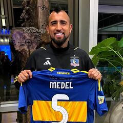 Vidal recibe el regalo más especial antes de enfrentar a River Plate