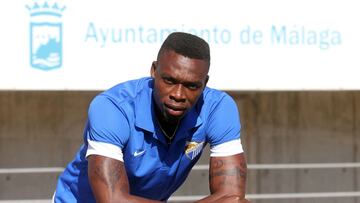 04/09/14  ENTREVISTA CARLOS KAMENI JUGADOR DEL MALAGA 