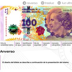 Así son los billetes de 100 pesos que se venden por $35.000: cómo comprobar si tengo alguno