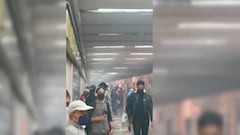 Así fue el incendio en línea 3 del metro de la CdMx