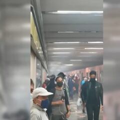 Así fue el incendio en línea 3 del metro de la CdMx