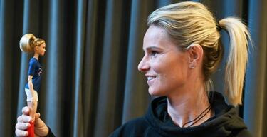 Barbie también juega al fútbol