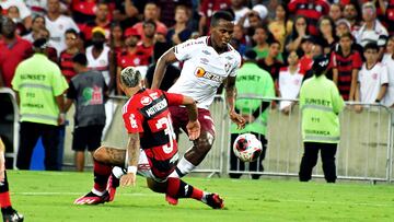 Arias, activo en empate entre Fluminense y Flamengo