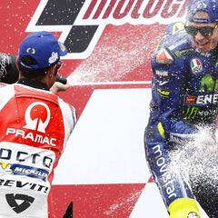Assen examina a Rossi y Yamaha