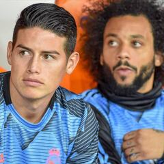 Sin jugar, James es campeón de la Supercopa de España