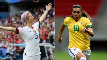 El domingo 21 de febrero, la selecci&oacute;n femenina de Estados Unidos y Brasil se medir&aacute;n en la SheBelieves en un juego que podr&iacute;a presentar a un nuevo l&iacute;der.