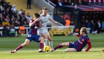 24/02/24 PARTIDO PRIMERA DIVISION
BARCELONA - GETAFE
BORJA MAYORAL CUBARSI FRENKIE DE JONG