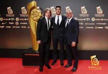 La alfombra roja y la entrega de los Premios de La Liga