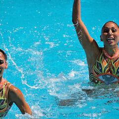 Diosdado y Achach están en la Final de nado sincronizado