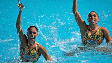 Diosdado y Achach están en la Final de nado sincronizado
