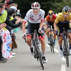 El dato Strava: Kirchmair manda en Soudet y Pogacar, en Marie Blanque