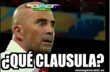 Los memes que se ríen del 'rehén' Jorge Sampaoli