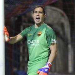 Claudio Bravo juega su duelo 200 de Liga en el Clásico