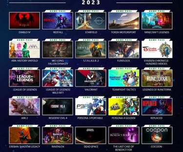 Xbox Game Pass in 2022 and 2023: all games confirmed for the service